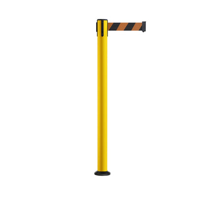 NO WEATHER TREATMENT / BLACK AND ORANGE DIAGONAL