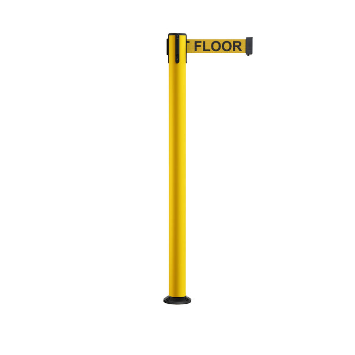 YES WEATHER TREATED / YELLOW WITH "CAUTION - WET FLOOR" BLACK LETTERS
