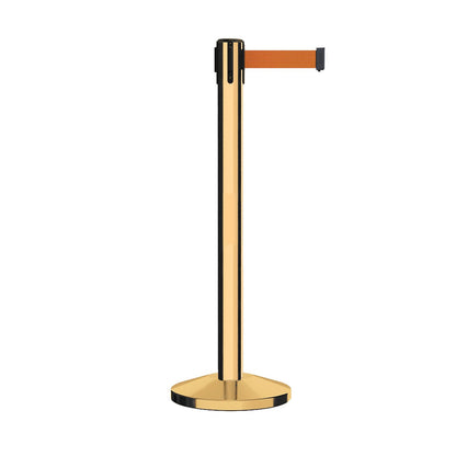 YES WEATHER TREATED / POLISHED BRASS / ORANGE