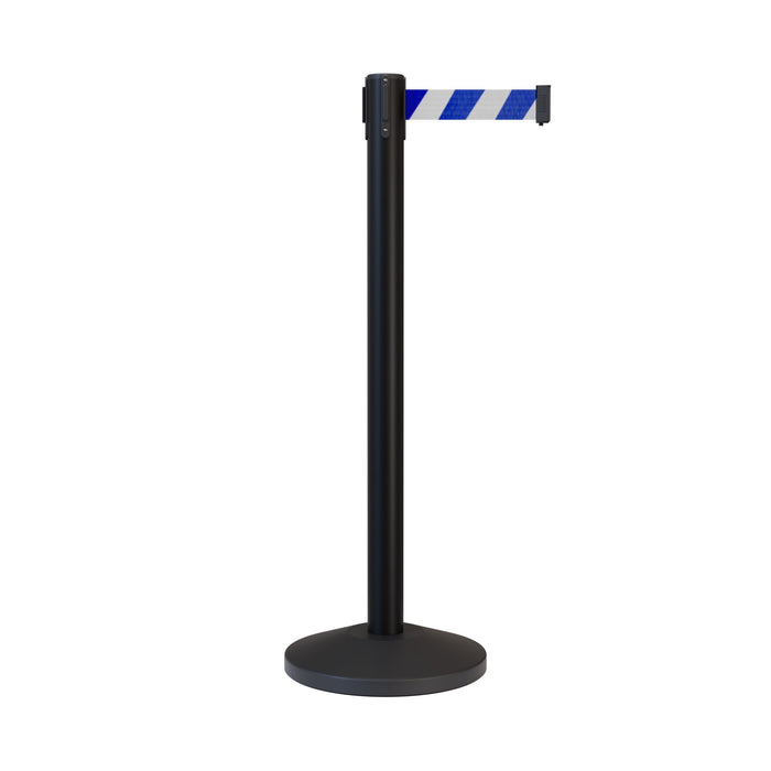 NO WEATHER TREATMENT / BLUE & WHITE DIAGONAL STRIPES