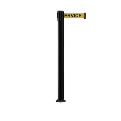 NO WEATHER TREATMENT / YELLOW WITH "OUT OF SERVICE" BLACK LETTERS