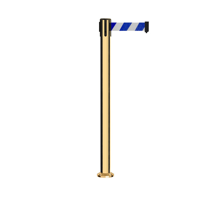 BLUE & WHITE DIAGONAL STRIPES