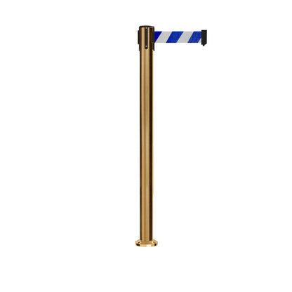 BLUE & WHITE DIAGONAL STRIPES
