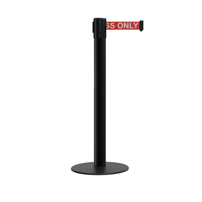 16 FOOT / RED WITH "AUTHORIZED ACCESS ONLY" WHITE LETTERS