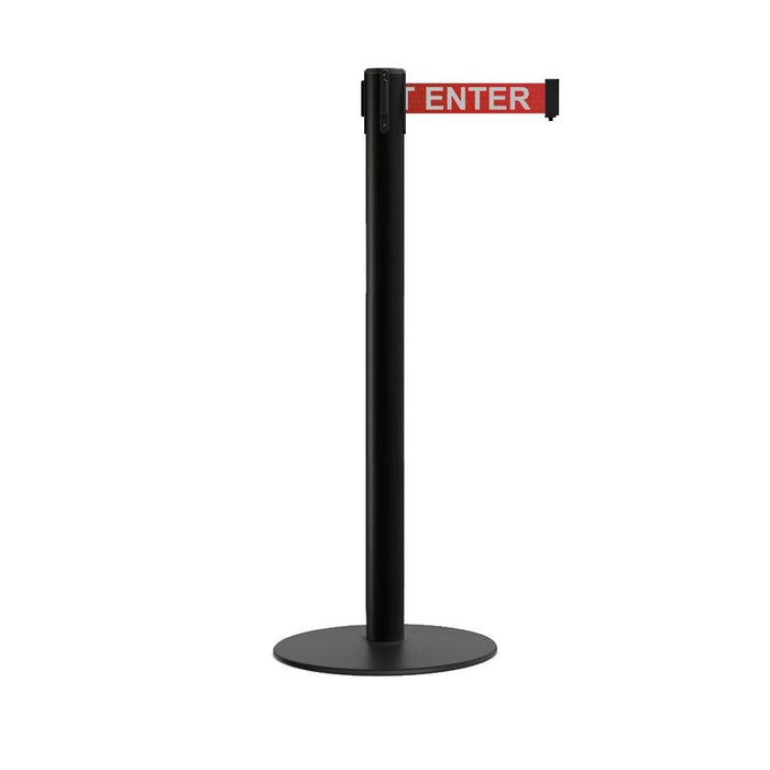 RED WITH "CAUTION - DO NOT ENTER" WHITE LETTERS / NO WEATHER TREATMENT