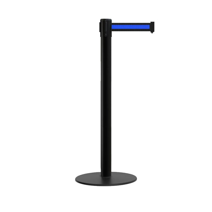 BLACK WITH HORIZONTAL BLUE STRIPE / NO WEATHER TREATMENT