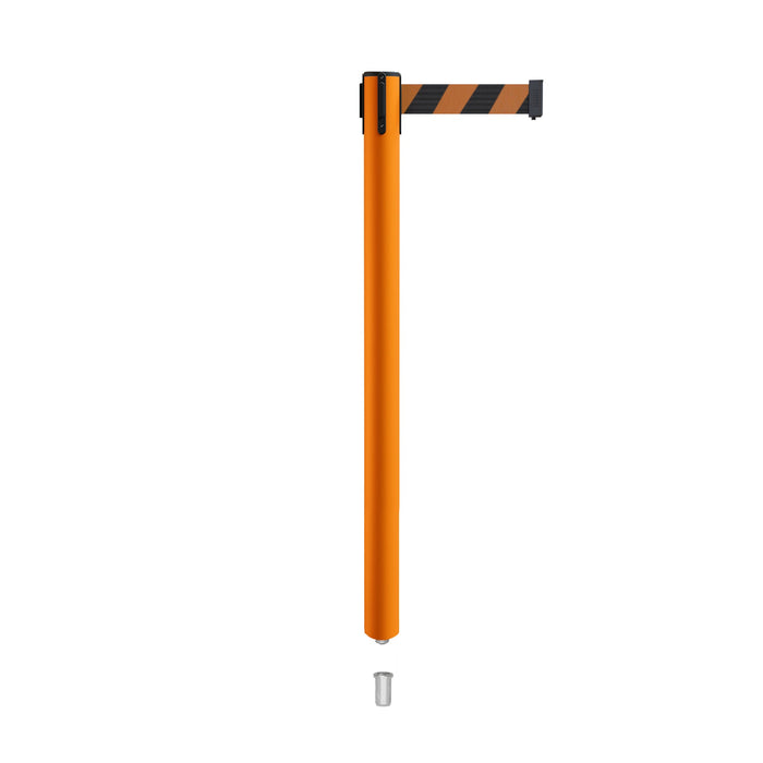 BLACK AND ORANGE DIAGONAL