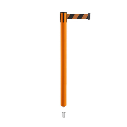 BLACK AND ORANGE DIAGONAL