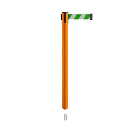 GREEN AND WHITE DIAGONAL