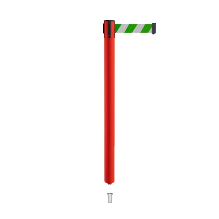 GREEN AND WHITE DIAGONAL