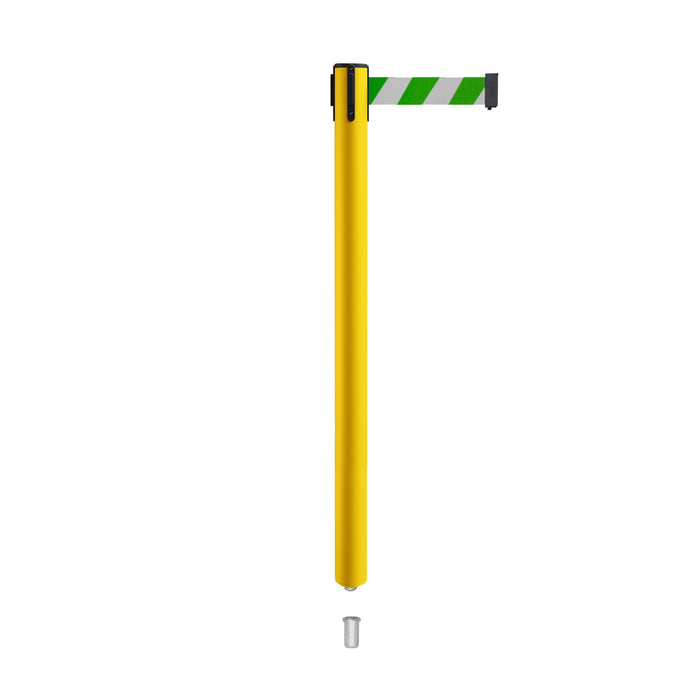 Green and White Diagonal