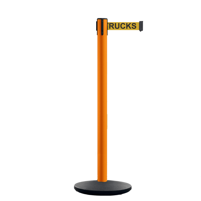 YES WEATHER TREATED / Yellow with "DANGER - FORKLIFT TRUCKS" Black Letters