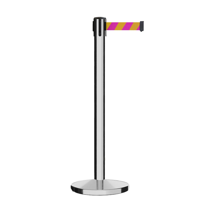 7.5 Ft. / MAGENTA AND YELLOW DIAGONAL