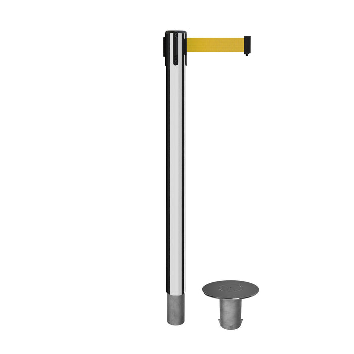 POLISHED STAINLESS STEEL / YELLOW