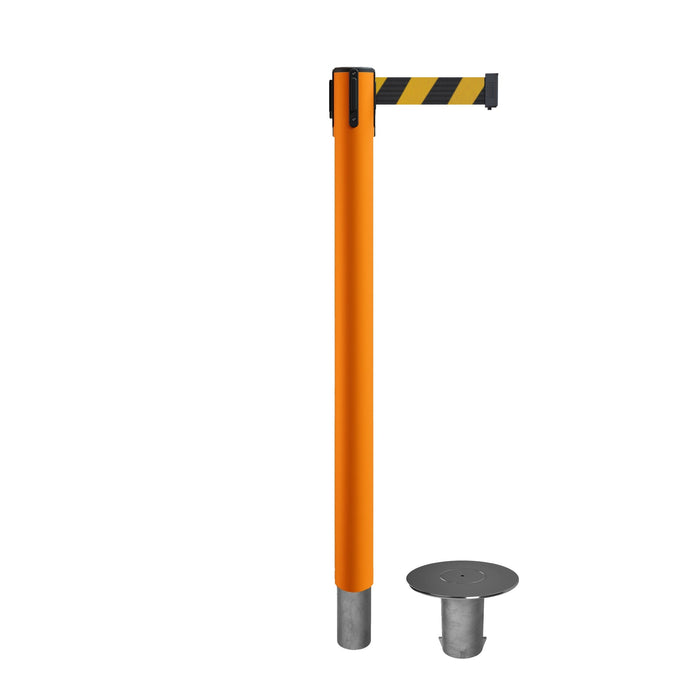 ORANGE / BLACK AND YELLOW DIAGONAL
