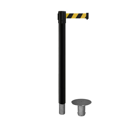 BLACK / BLACK AND YELLOW DIAGONAL