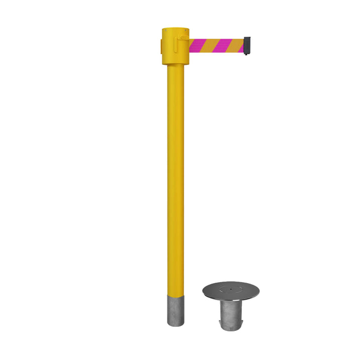 MAGENTA AND YELLOW DIAGONAL