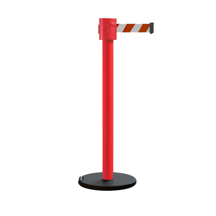 RED AND WHITE DIAGONAL
