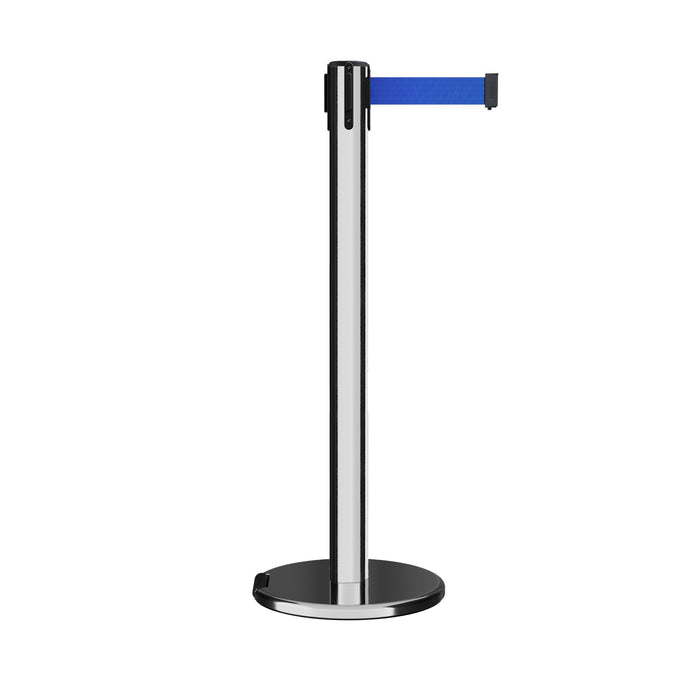 POLISHED STAINLESS STEEL / BLUE