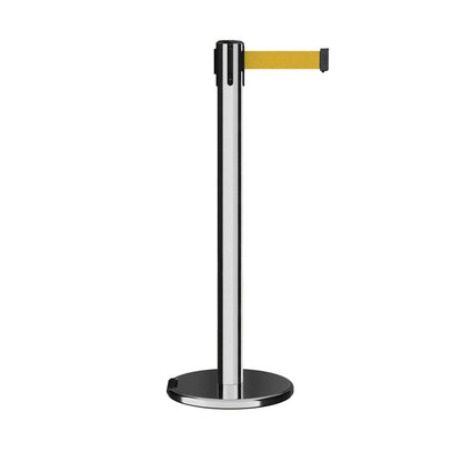 POLISHED STAINLESS STEEL / YELLOW