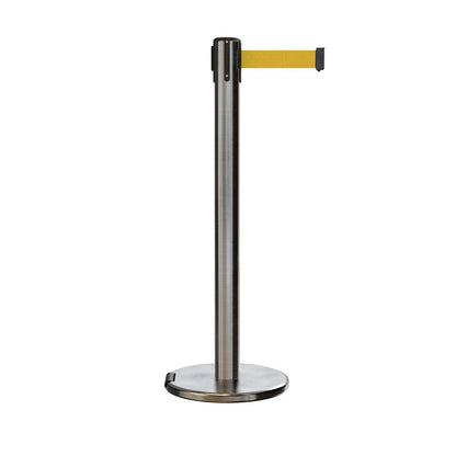 SATIN STAINLESS STEEL / YELLOW