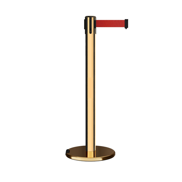 POLISHED BRASS / RED