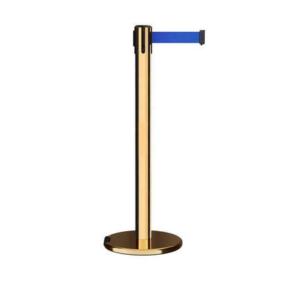 POLISHED BRASS / BLUE