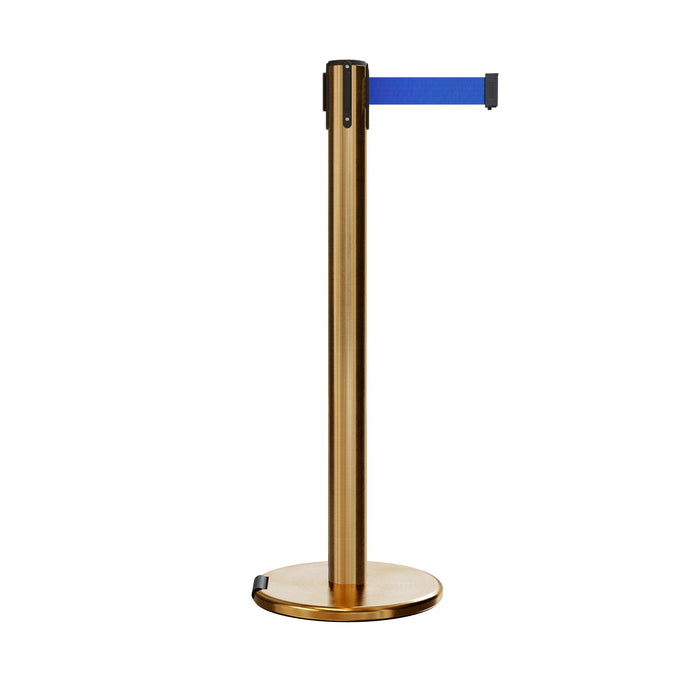 SATIN BRASS / BLUE
