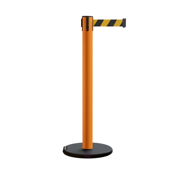 ORANGE STEEL / BLACK & YELLOW DIAGONAL