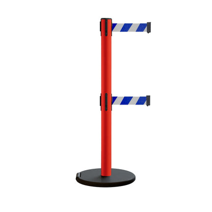 BLUE AND WHITE DIAGONAL