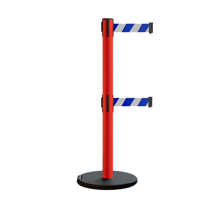 BLUE AND WHITE DIAGONAL