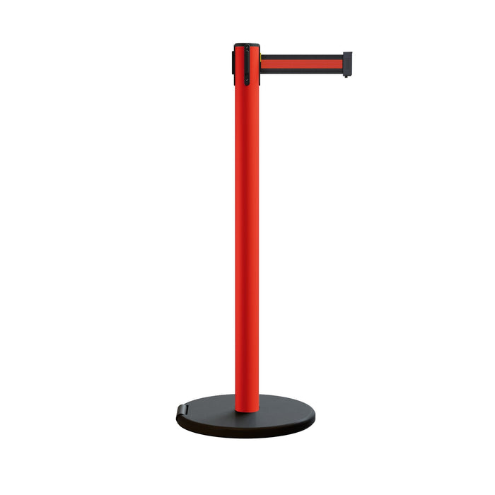 BLACK WITH HORIZONTAL RED STRIPE / NO WEATHER TREATMENT