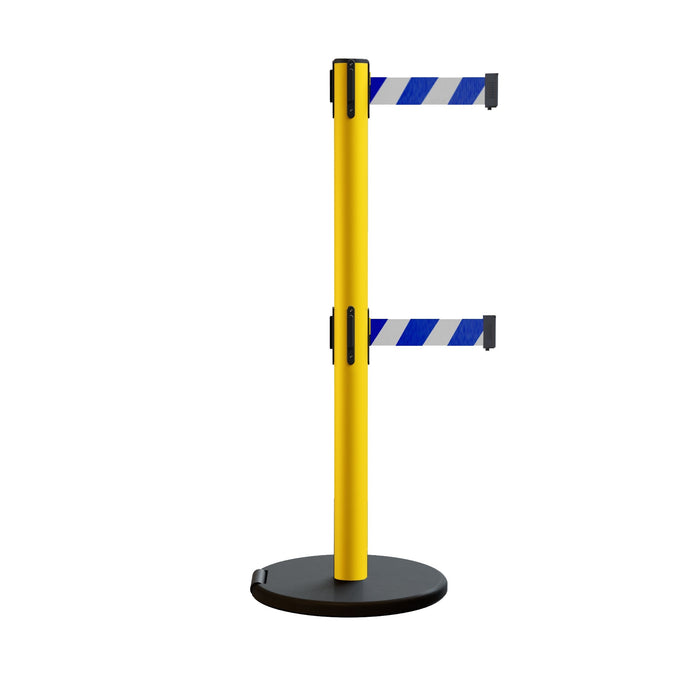 BLUE AND WHITE DIAGONAL