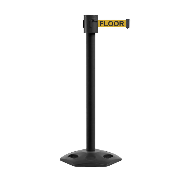 YELLOW WITH "CAUTION - WET FLOOR" BLACK LETTERS