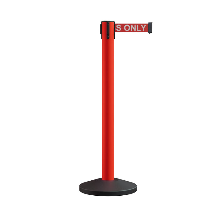 RED / RED WITH "AUTHORIZED ACCESS ONLY" WHITE LETTERS