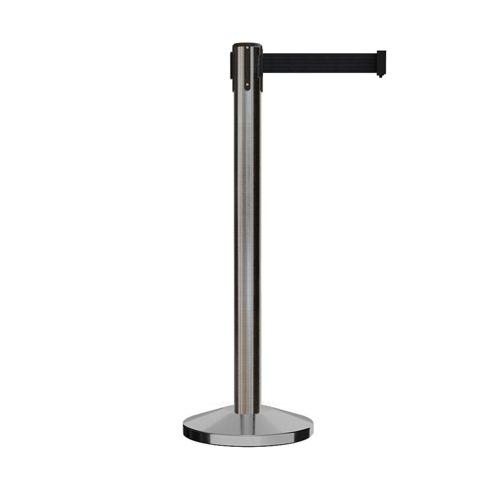 SATIN STAINLESS STEEL / BLACK