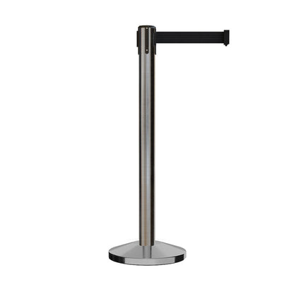 SATIN STAINLESS STEEL / BLACK