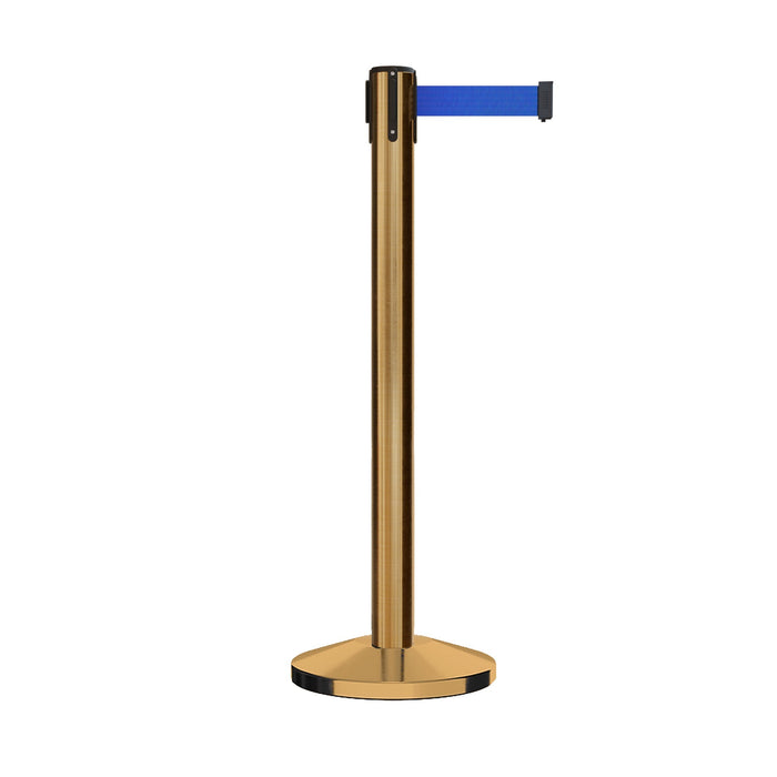 SATIN BRASS / BLUE