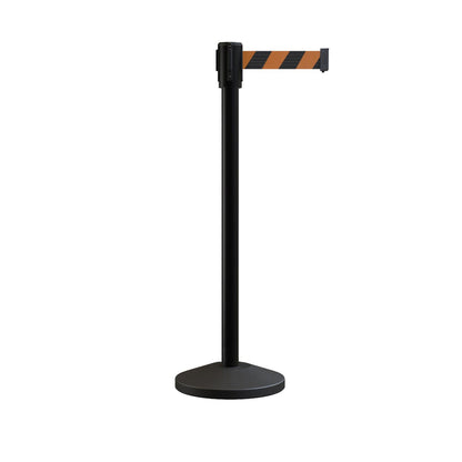 NO WEATHER TREATMENT / BLACK AND ORANGE DIAGONAL