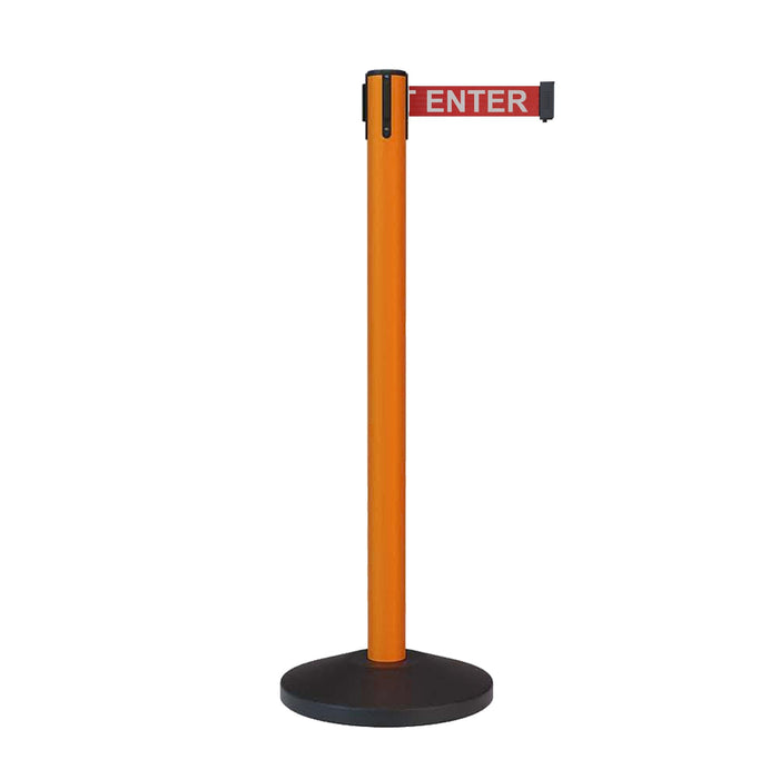 Red with "CAUTION - DO NOT ENTER" White Letters