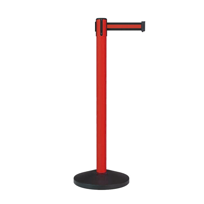 BLACK WITH HORIZONTAL RED STRIPE / NO WEATHER TREATMENT