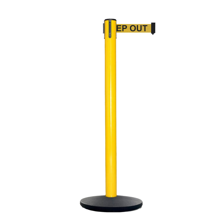 YES WEATHER TREATED / YELLOW WITH "DANGER - KEEP OUT" BLACK LETTERS