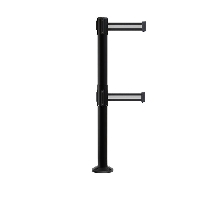 YES WEATHER TREATED / BLACK WITH WHITE HORIZONTAL STRIPE