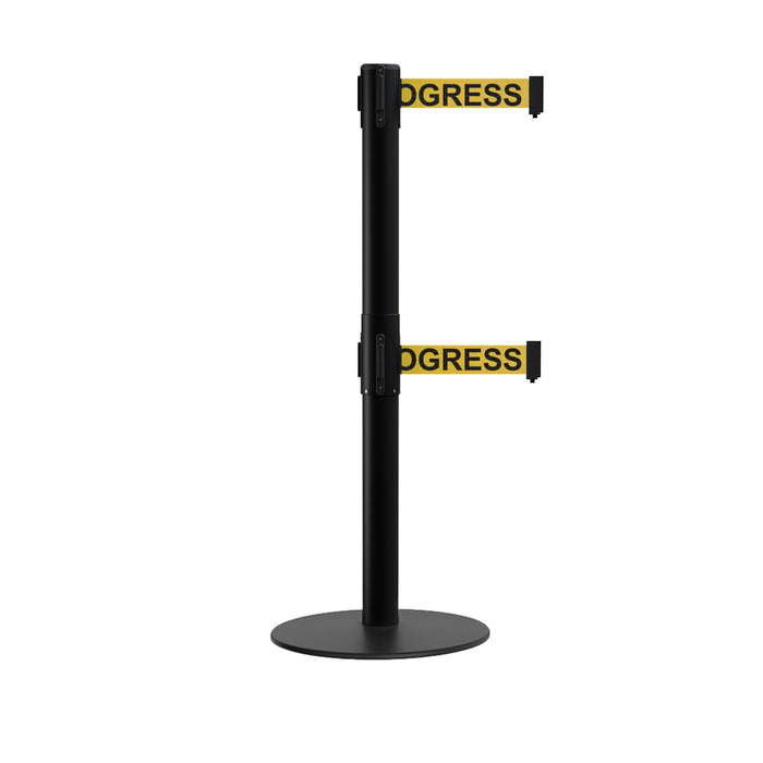 YELLOW WITH "CLEANING IN PROGRESS" BLACK LETTERS