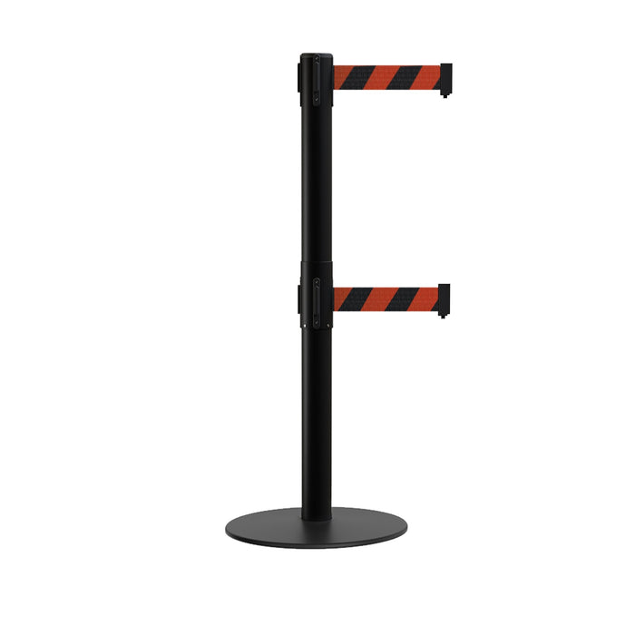 BLACK AND RED DIAGONAL