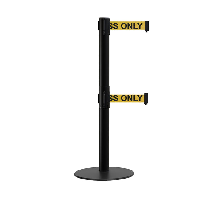 YELLOW WITH "AUTHORIZED ACCESS ONLY" BLACK LETTERS