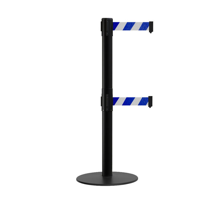 BLUE AND WHITE DIAGONAL