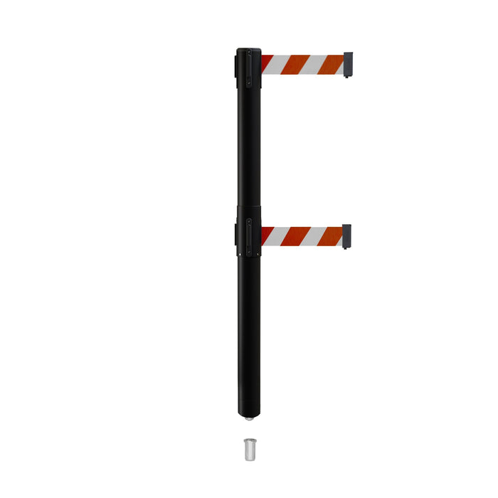 RED AND WHITE DIAGONAL