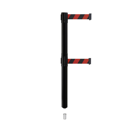 BLACK AND RED DIAGONAL