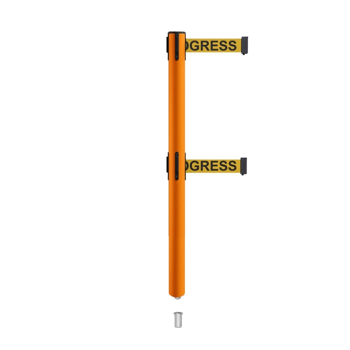 YELLOW WITH "CLEANING IN PROGRESS" BLACK LETTERS